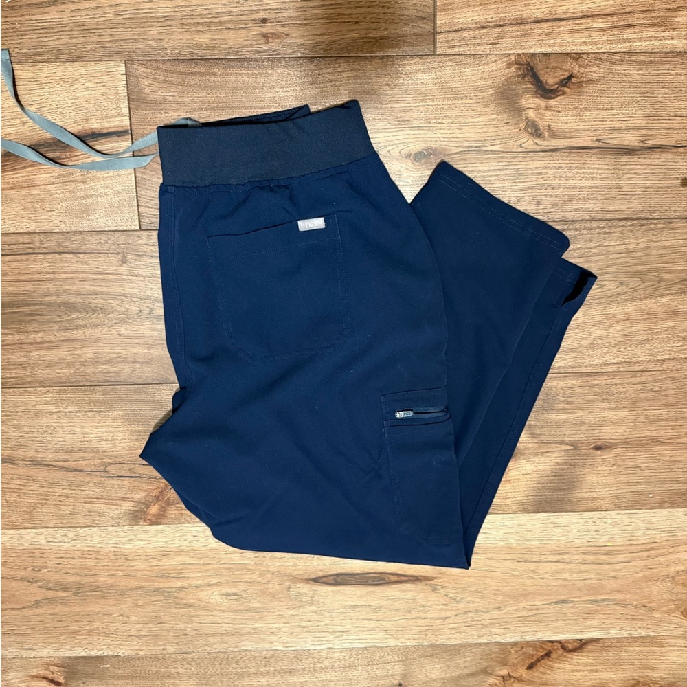 Figs Navy Blue Scrub Bottoms